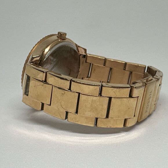 Fossil Stella ES3815 Women's Gold Stainless Steel Analog Dial Quartz Watch HME24 - Picture 8 of 11